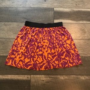 Orange and pink skirt